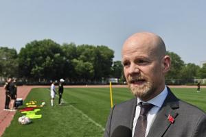 国际足联秘书长:希望中国青少年能出现在各级世界杯赛场上配图