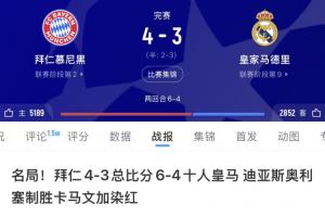 最终3-4出局!阿斯:次回合战拜仁,皇马开出每人50万欧赢球奖金配图
